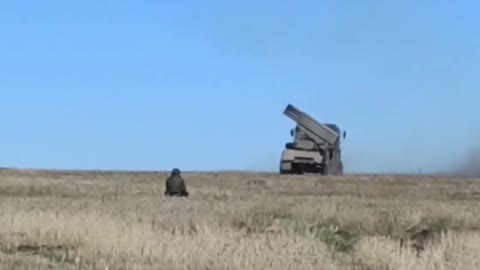 Russian Grads-K are working on the fortifications of the Armed Forces of Ukraine in the Donbas