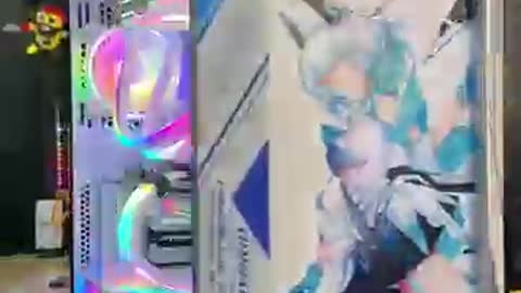 White theme gaming pc