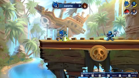 Riotters Gaming | Brawlhalla | 2 vs 2 Battle | Double KO's | AZOTH & XULL (Duo) | Bouncy Bomb KO