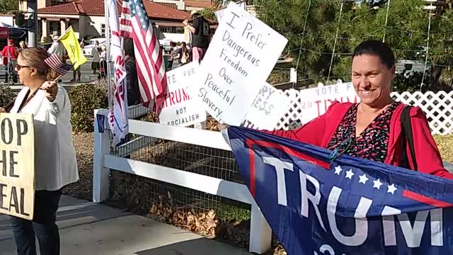 Trump Rally 12/5 at the Temecula Duck Pond