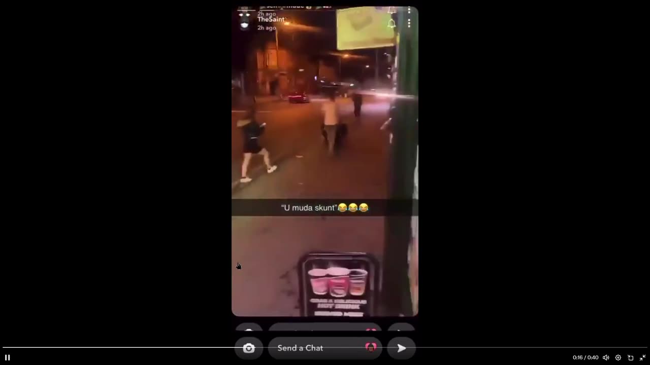 Animals: A father protecting his family got stabbed in the neck by three “youths”