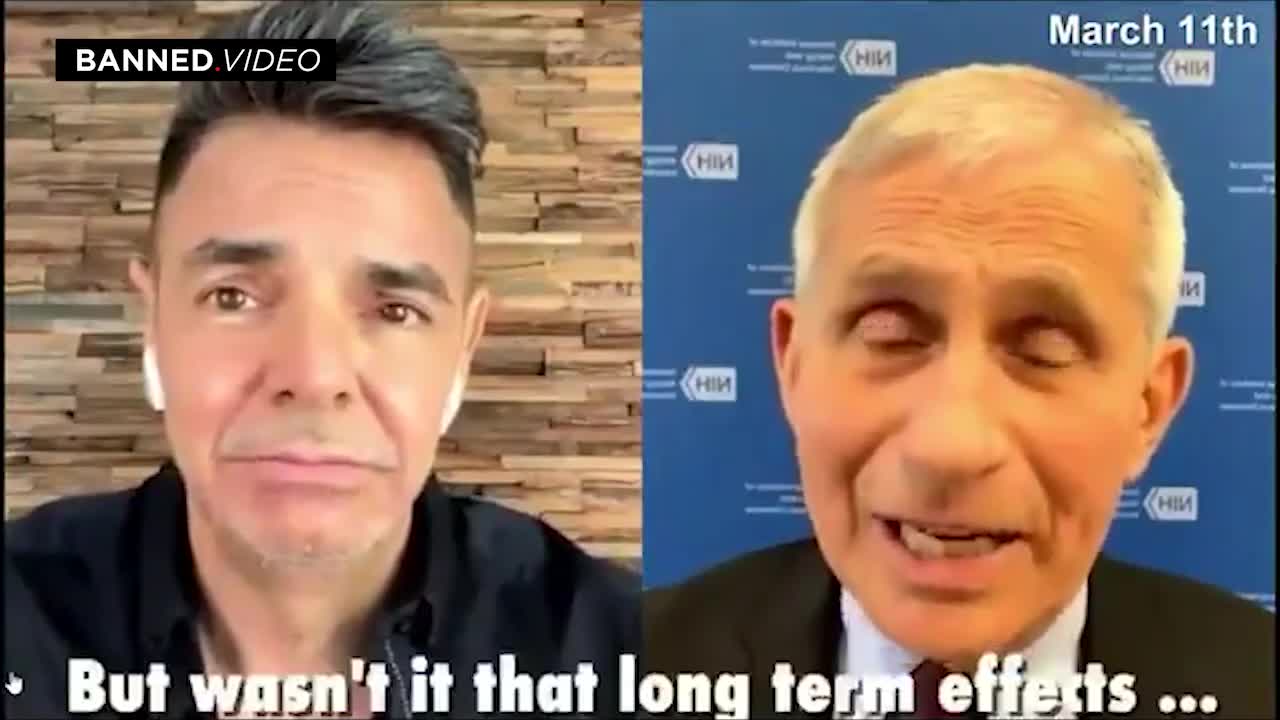 Fauci and actor Eugenio Derbez - Is This A Big Experiment?
