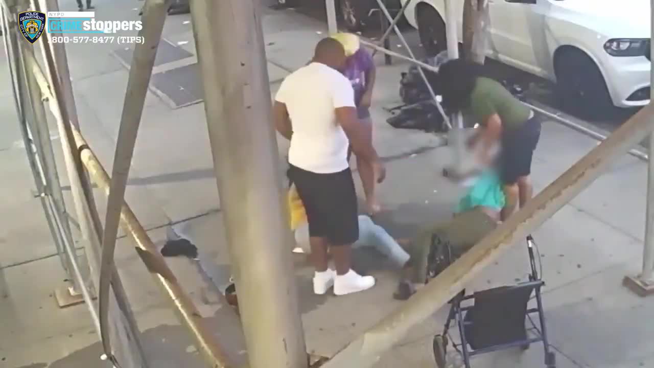 Old Woman Using Walker Brutally Attacked and Robbed in NYC