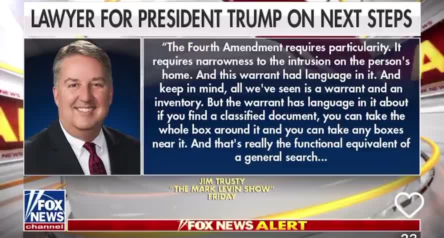 Trump Lawyer Discusses Taking Legal Action Over FBI's Raid