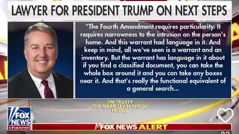 Trump Lawyer Discusses Taking Legal Action Over FBI's Raid