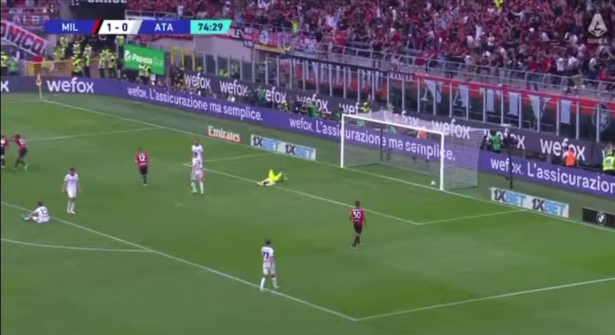 هدف ميلان ثاني قاتل