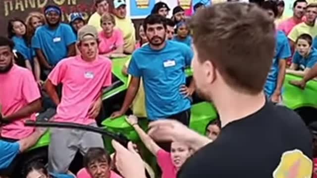 MrBrast challenge Lamborghini