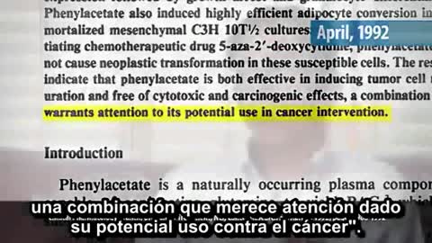 Dr. Burzinski. El cáncer es un negocio serio.