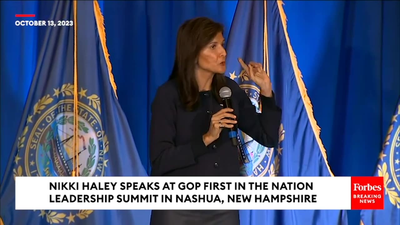 Nikki Haley- 'Israel Needs To Eliminate Hamas Once And For All'