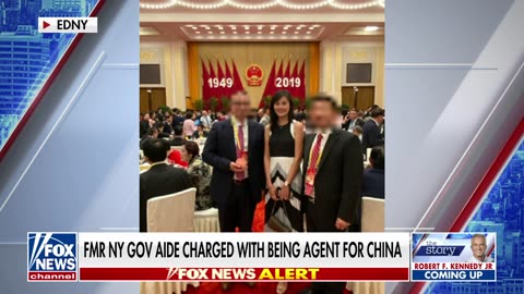 Former NY Gov. Hochul aide charged with being an agent for China