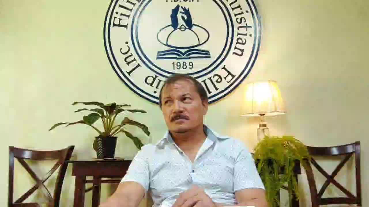 6TH NOVEMBER 2022 FDCF ON-LINE SUNDAY SCHOOL