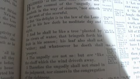 Christendom and Psalm 1