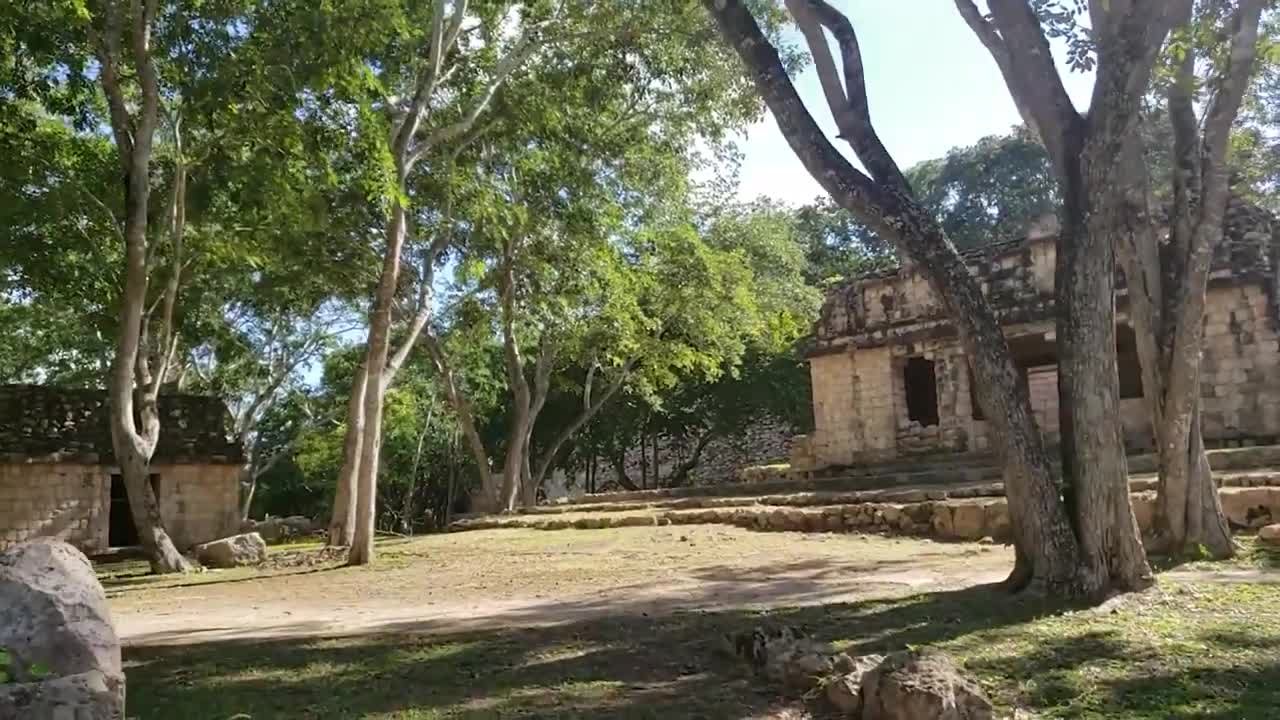 Maya Pyramids in Uxmal & Temescales