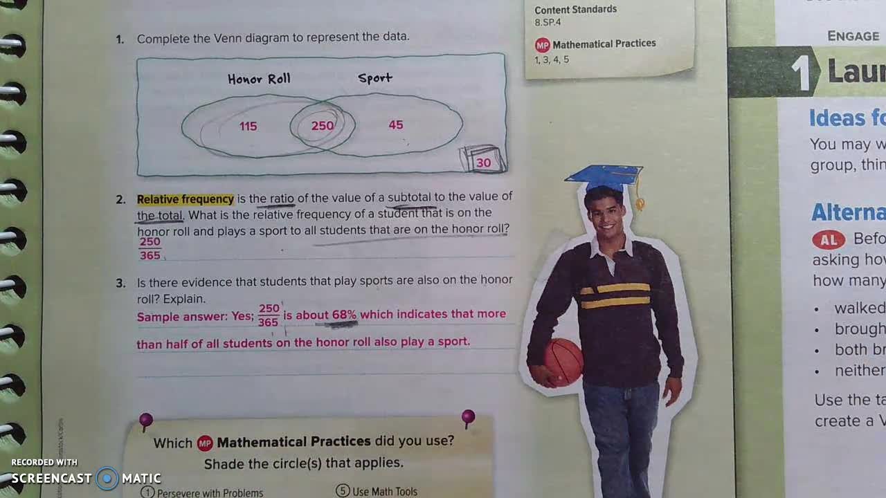 Gr 8 - Ch 9 - Lesson 3 - Two-Way Tables