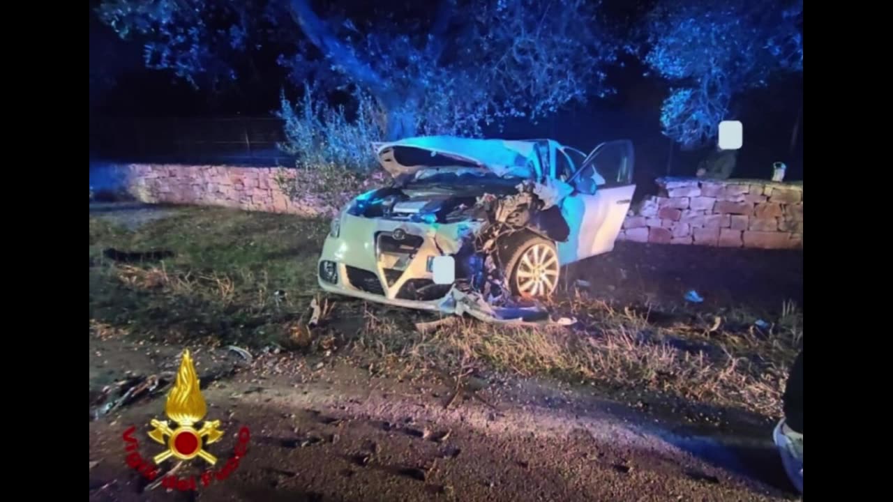 Violento incidente in Puglia: scontro tra un'Alfa ed una Jeep sulla Ostuni-Francavilla Fontana