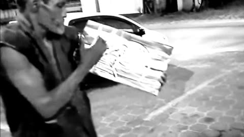 Talented street artist