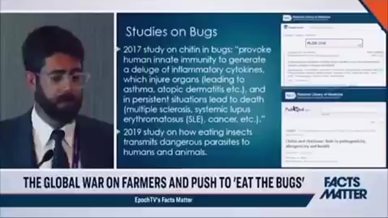 A 2017 Gov Study, showed Eating Bugs “Injure Organs, Cause MS, Systemic