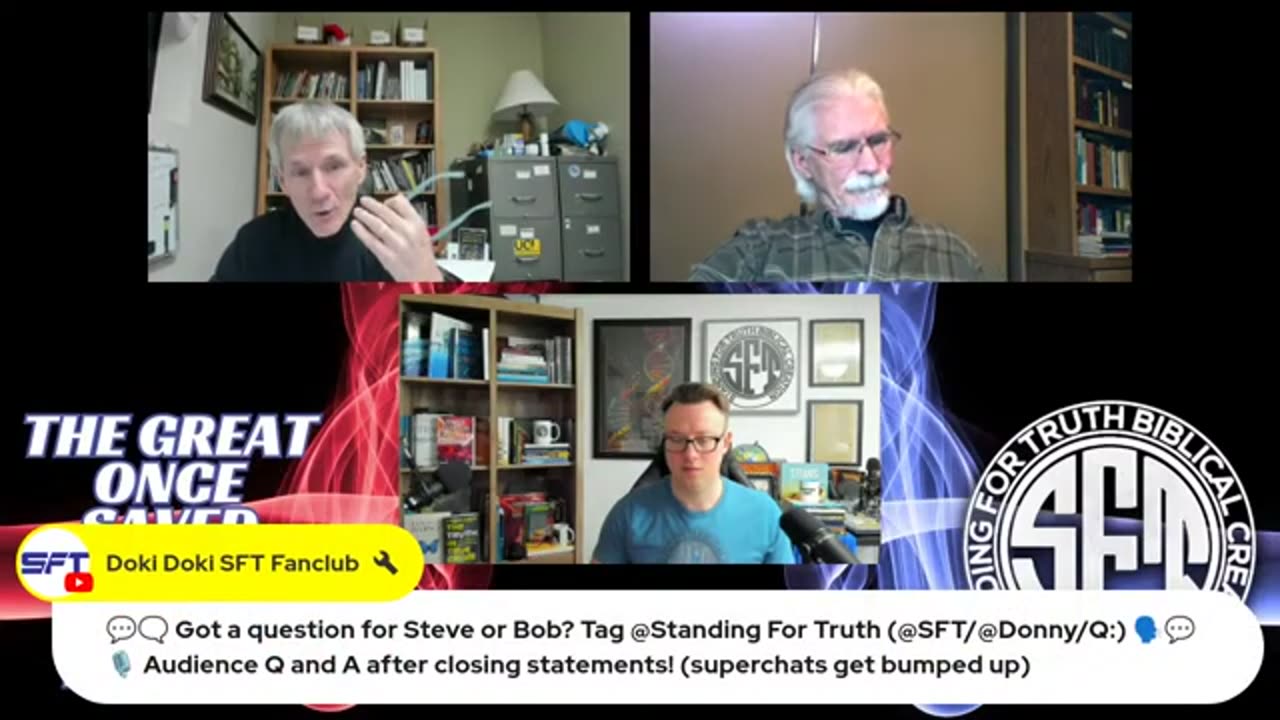 The Great Once Saved Always Saved Debate _ Bob Wilkin vs. Steve Gregg