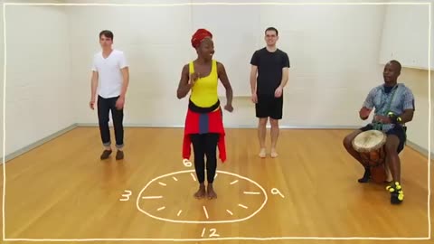 Five(ish) Minute Dance Lesson - African Dance: Lesson 3: Dancing on the Clock