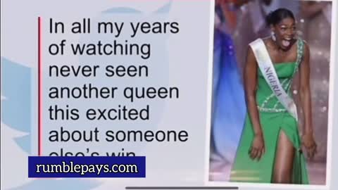 How Miss Nigeria revives the miss world Pengeant