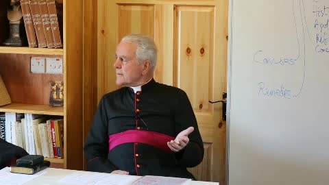 Catholic Bishop Richard Williamson Talks about White hatred