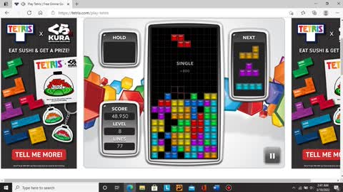 Tetris part 2