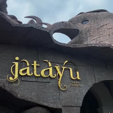 Biggest Jatayu statue _ My First vlog #shorts