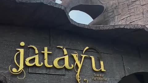 Biggest Jatayu statue _ My First vlog #shorts