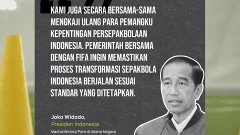 Jokowi Bertemu Presiden FIFA