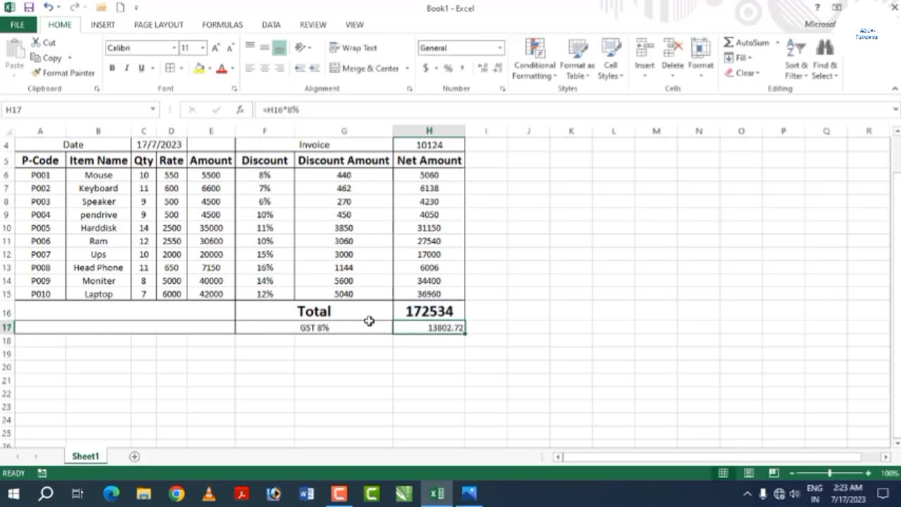 Ms Excel Basic To Advance Tutorial For Beginners with free certification by google (class-77)