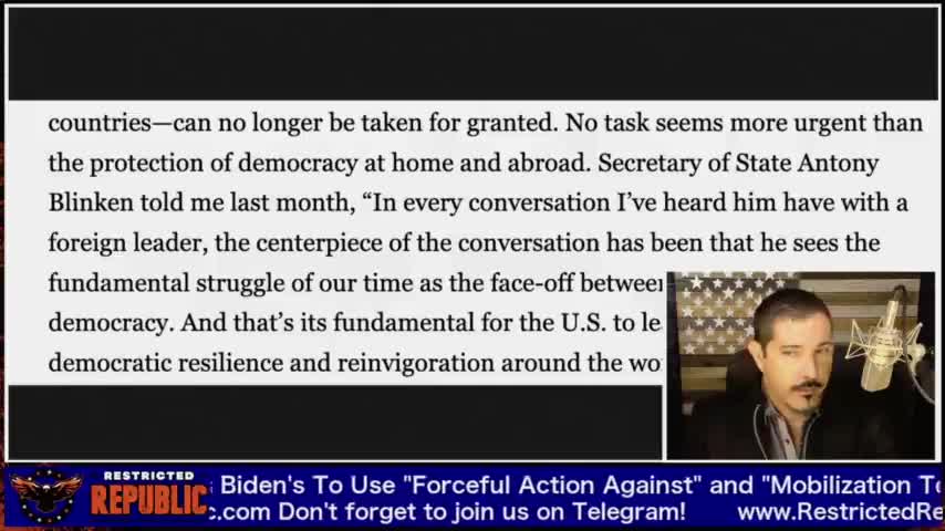 BONE CHILLING ALERT! WaPo Just Asked Biden To Use "Forceful Action Against" & "Overwhelm The Threat"