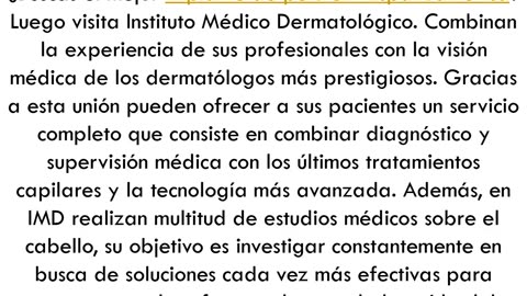 Consigue el mejor Implante de pelo en Hispanoamérica