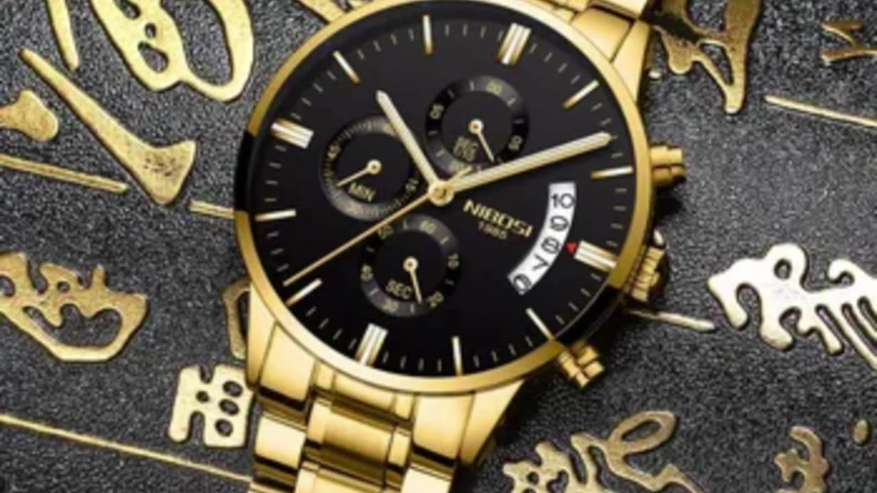 Men's Watches Luxury Fashion Casual Dress Chronograph