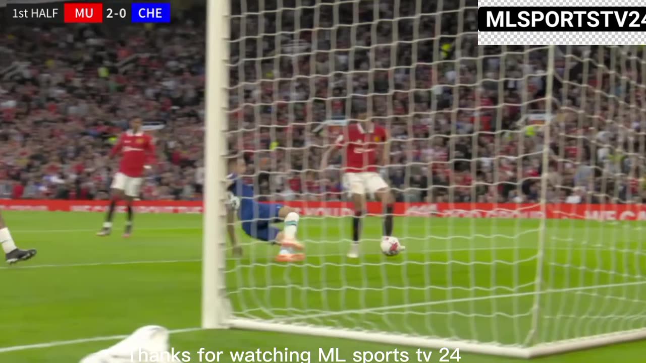 Highlights! Manchester united vs Chelsea (4-1)