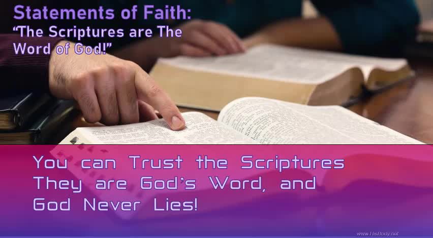The Scriptures are The Word of God