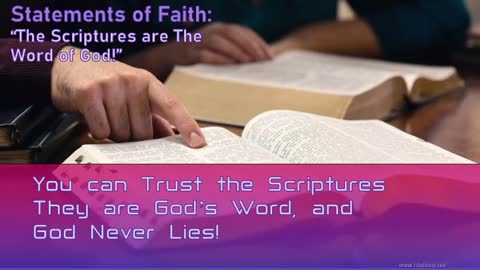 The Scriptures are The Word of God