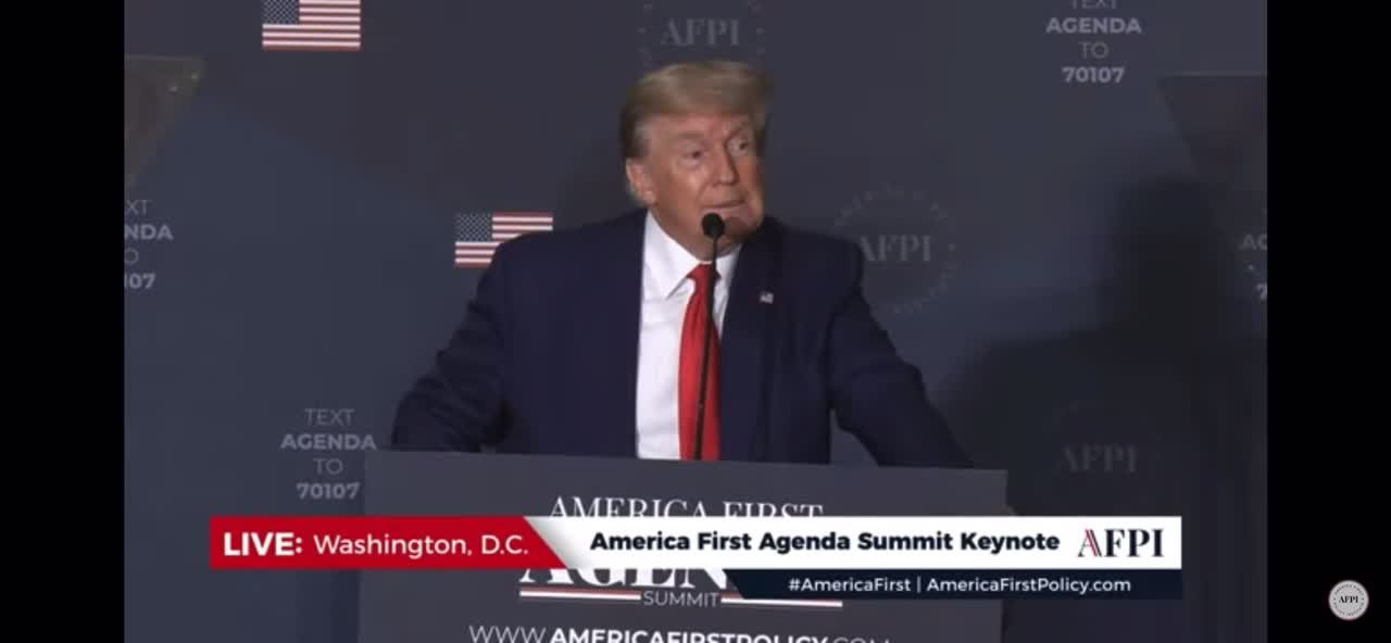 President Trump’s AFPI Speech