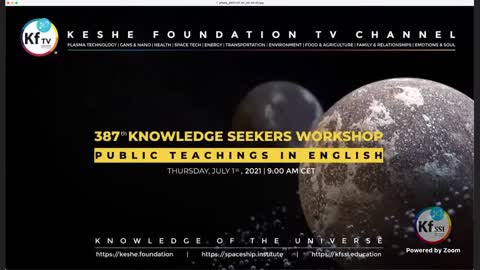 387th Knowledge Seekers Workshop; July 1, 2021