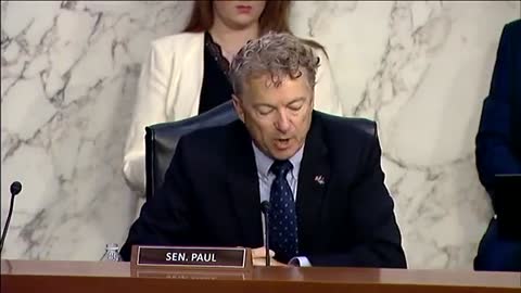 Dr. Rand Paul Obliterates Biden Vaccine Crony in Senate Hearing