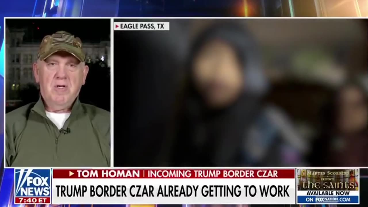 Tom Homan: ‘ We're going to try to find those 300,000 children’