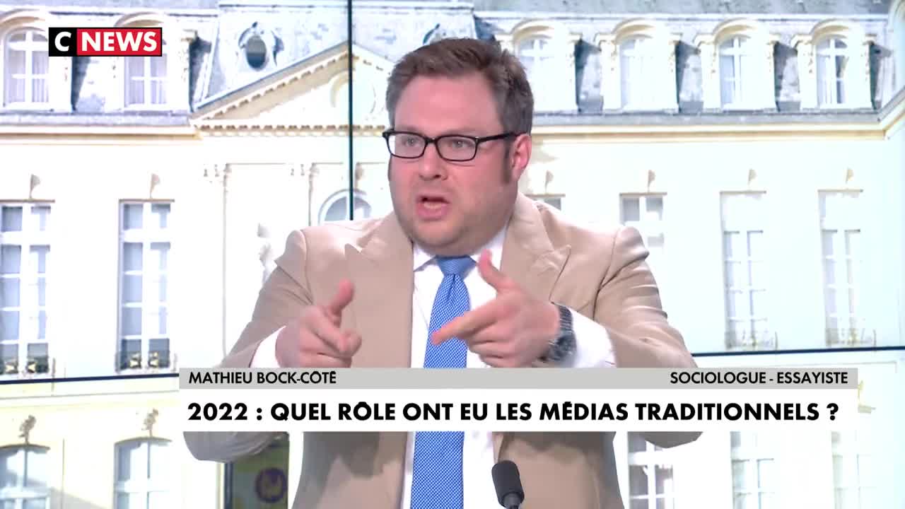 Bock-Côté : sur la fabrication d'une réalité alternative par les médias traditionnels