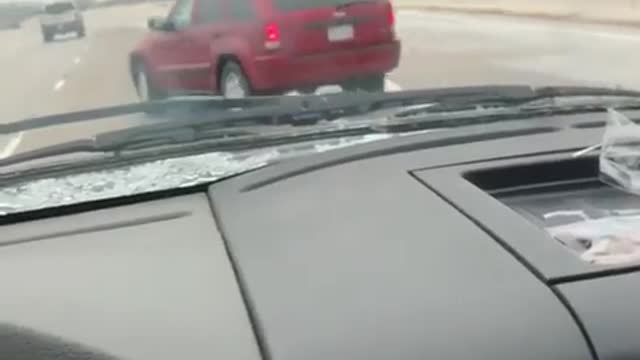 Car Spins on Black Ice