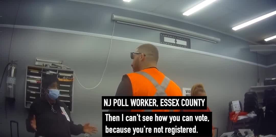 New Jersey Gubernatorial Election Worker ILLEGALLY Offers BALLOT to Non-Citizen
