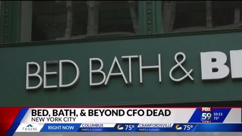 Bed Bath & Beyond CFO Gustavo Arnal committed suicide by jumping from an 18th floor balcony in NYC