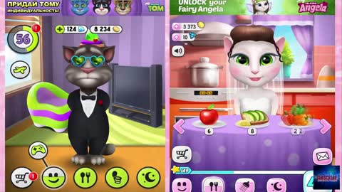 Talking tom makeup