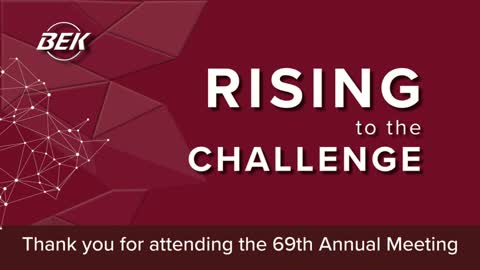 69th BEK Annual Meeting
