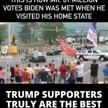 Yeah like we’re supposed to believe that 80 million voted for this Fool