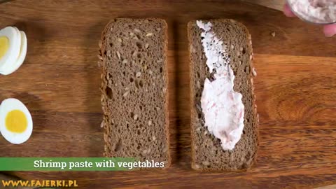 How to Make Tea Sandwiches. Sandwich recipes with guacamole, beetroot hummus and shrimp paste
