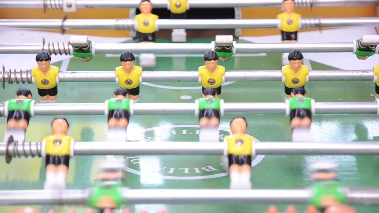 Table Foosball Football Game Sport Action