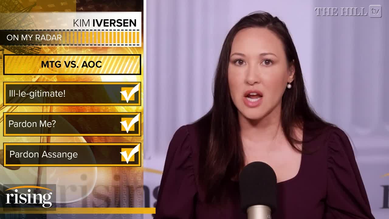 Kim Iversen: MTG SLAMS AOC Over Assange, Ukraine Funding And MORE In Twitter Spat